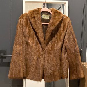Vintage Mink Fur Jacket